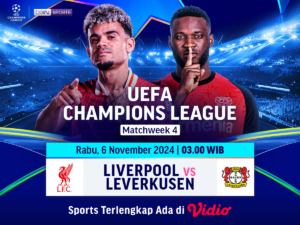 Siaran langsung Liverpool vs Leverkusen