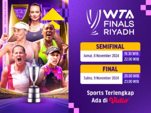 Jadwal dan live streaming WTA Finals Riyadh 2024 babak semifinal dan final