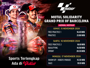 Jadwal dan link live streaming MotoGP Barcelona 2024