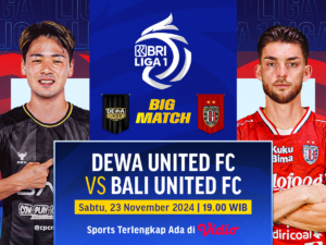 link siaran langsung dewa united vs bali united bri liga 1