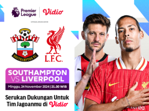 link siaran langsung southampton vs liverpool liga inggris