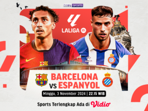 link siaran langsung Barcelona vs Espanyol