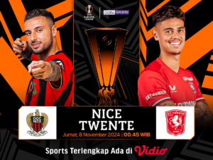 Link siaran langsung Liga Europa Nice vs Twente