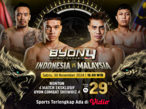 Live streaming Byon Combat Showbiz Vol 4