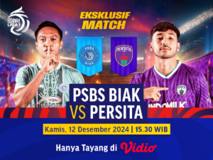 link siaran langsung psbs biak vs persita bri liga 1