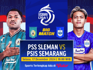 link siaran langsung pss sleman vs psis semarang bri liga 1