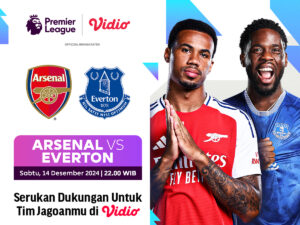 link siaran langsung arsenal vs everton liga inggris