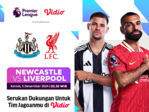 link siaran langsung newcastle vs liverpool liga inggris