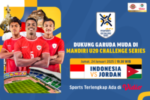 jadwal siaran langsung timnas indonesia vs jordan mandiri challenge cup u-20