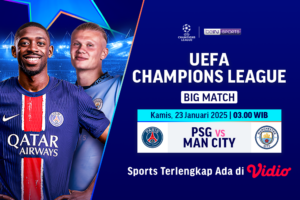 live streaming psg vs manchester city liga champions