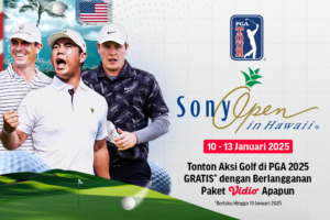jadwal live streaming pga tour sony open 2025 hawaii