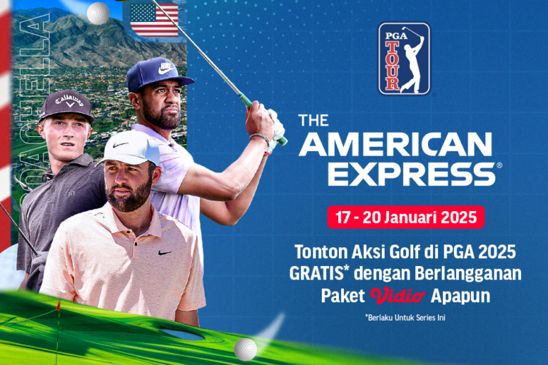 jadwal live streaming pga tour the american express 2025