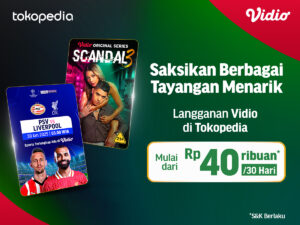 Langganan Vidio di Tokopedia