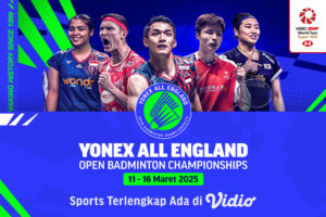live streaming bwf all england 2025
