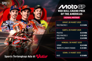 jadwal live streaming motogp red bull grand prix of the americas