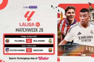 jadwal siaran langsung liga spanyol matchweek 28