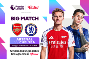 siaran langsung arsenal vs chelsea liga inggris
