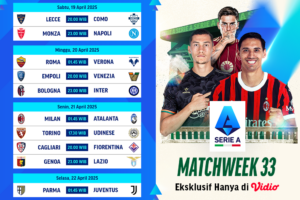 Serie A 2024/25 Matchweek 33