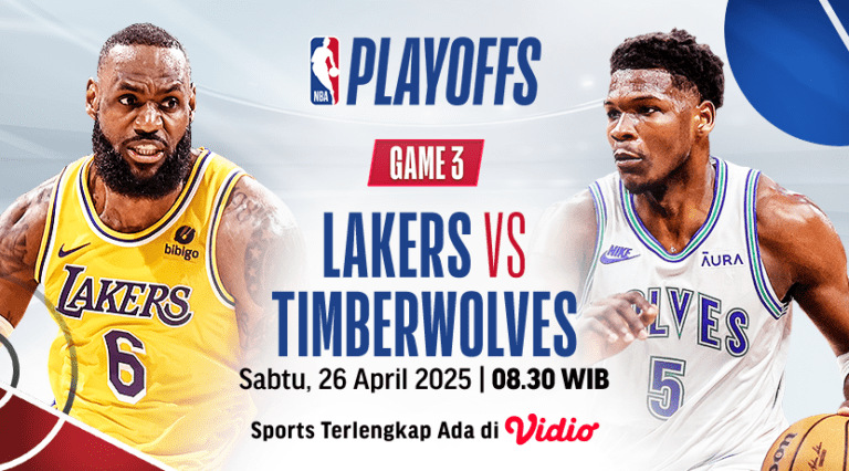 nonton lakers vs timberwolves