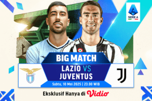 nonton serie a lazio vs juventus 2024/25