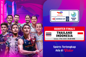 indo vs thai sudirman cup