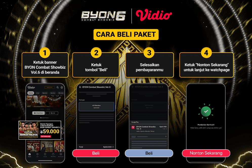 Cara Nonton Byon Combat Showbiz 6