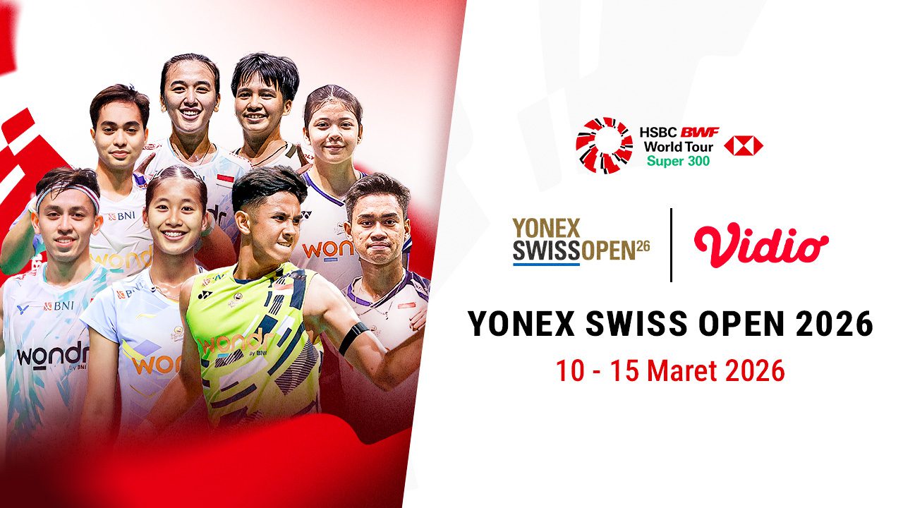Swiss Open 2026: Wakil Indonesia Siap Bersaing di Basel, Siaran Eksklusif di Vidio