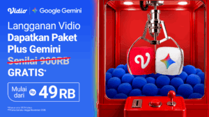 Vidio x Gemini