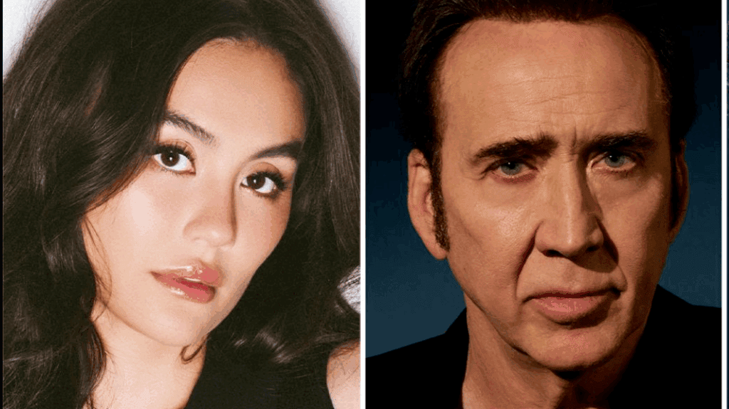 Agnez Mo & Nicolas Cage