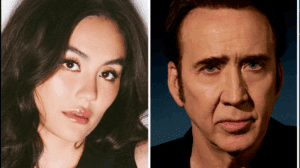 Agnez Mo & Nicolas Cage