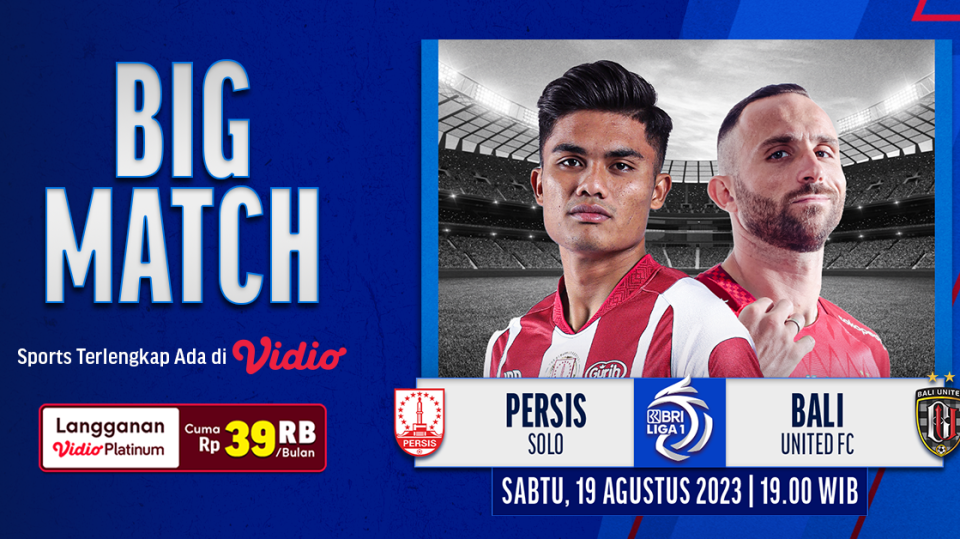 Persis Solo vs Bali United, Sabtu 19 Agustus 2023