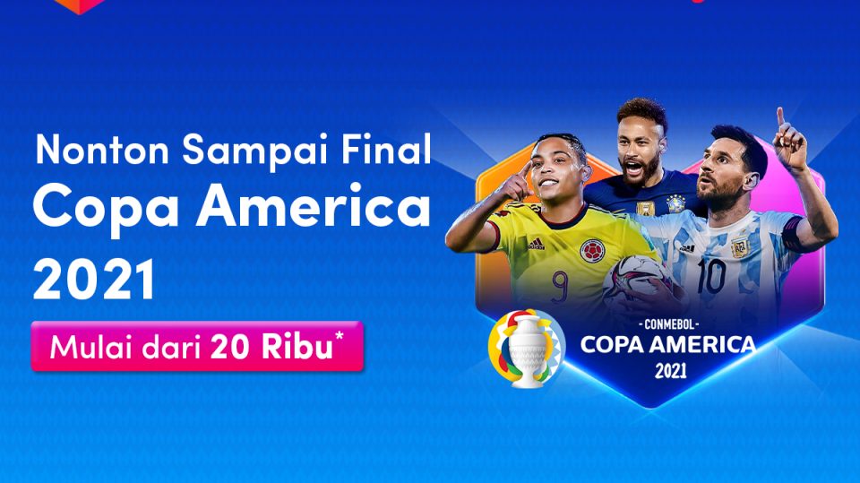 Promo Lazada 7.7, Nonton Copa America 2021 Paling Hemat di Masa PPKM!