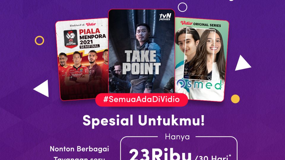 Promo Upoint dapatkan diskon Vidio Premier Platinum cuma Rp 23.000,-