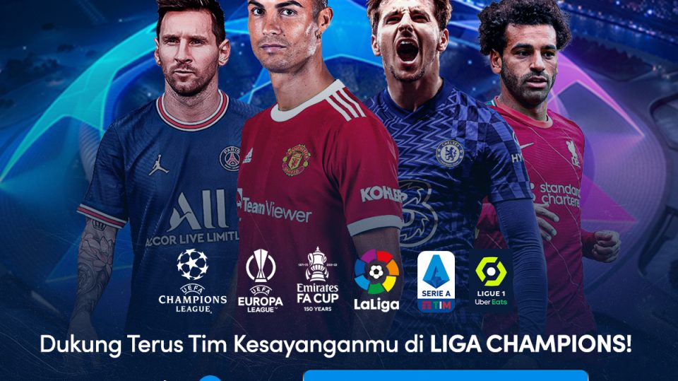 Nonton Liga Champions Bisa dapat Voucher DANA Games 20%