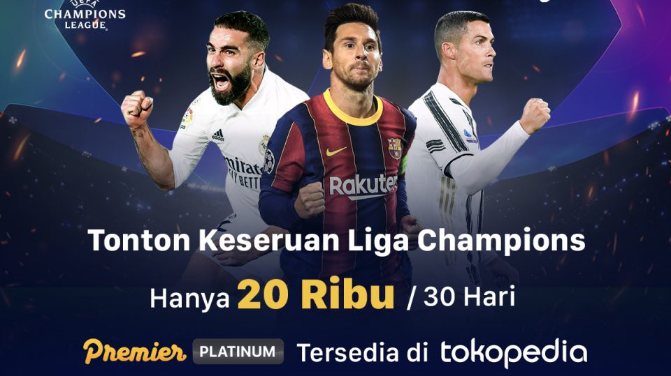 Promo Tokopedia, Vidio Premier Platinum hanya 20 Ribu.