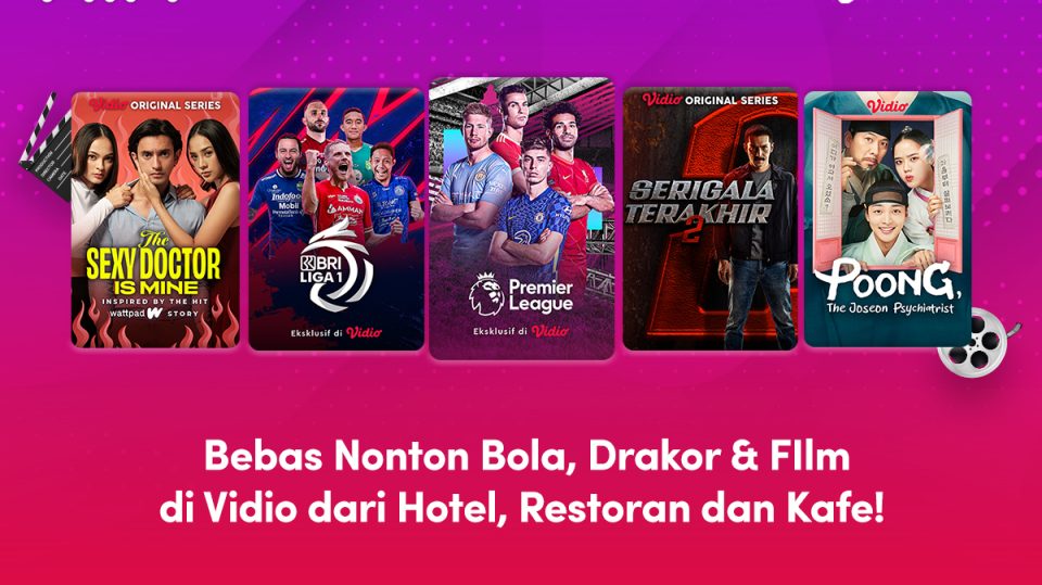 Kerjasama Vidio & MIX: Menjangkau Hotel, Restoran, dan Kafe