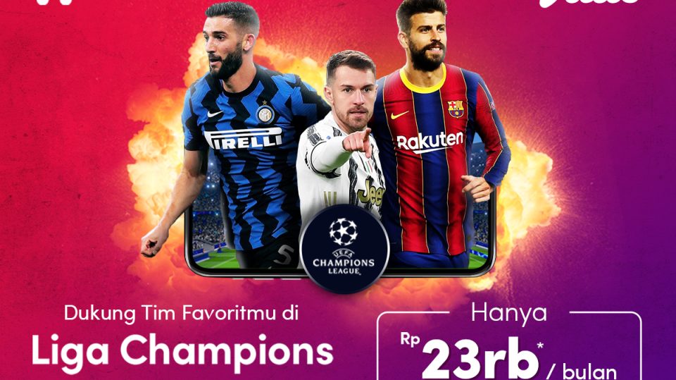Langganan Vidio Sebulan di Mcash, Dukung Klub Favoritmu di Babak 16 Besar Liga Champions!