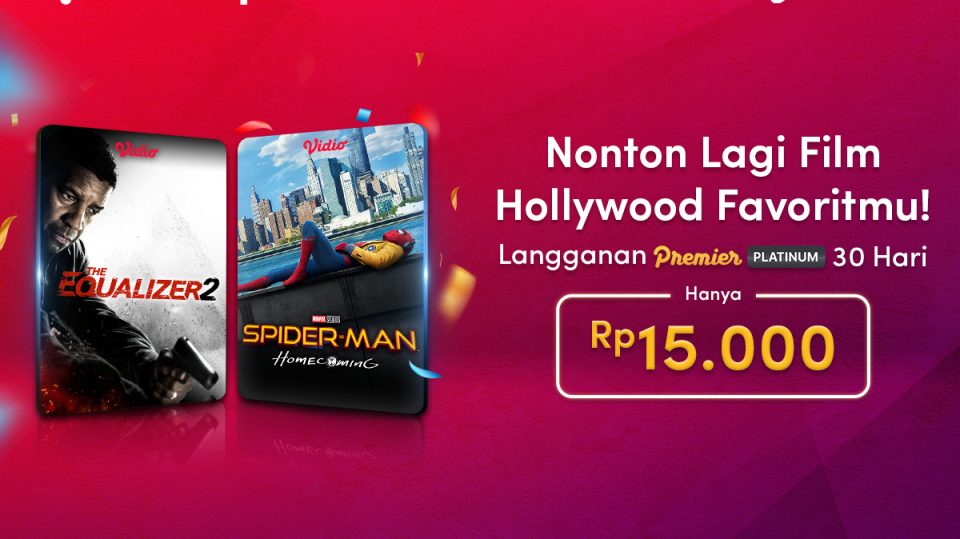 Promo di Bukalapak, Paket Premier Platinum Vidio paling murah!