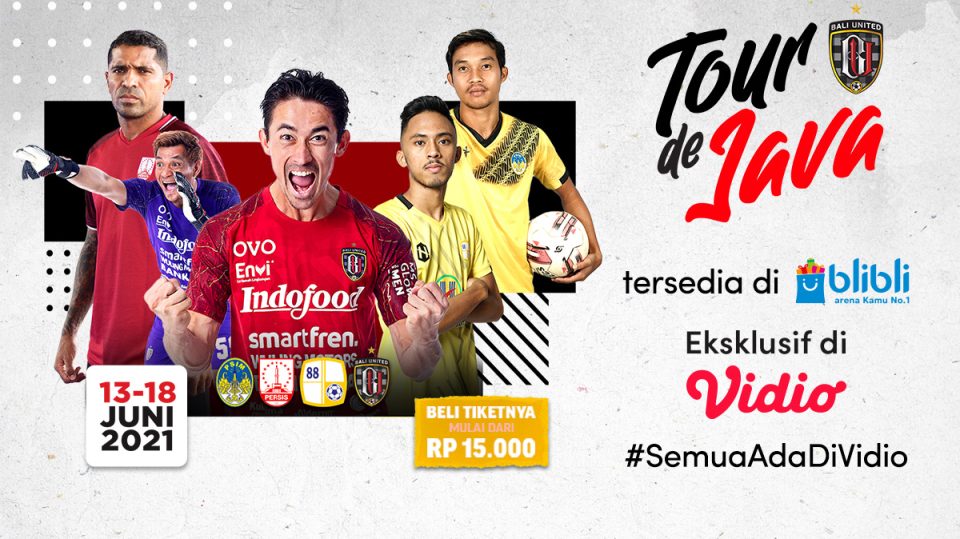 Beli Tiket Pre-Season Bali United ‘Tour de Java’ di Blibli