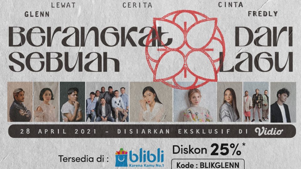 Promo Pengguna Blibli, Nonton Konser Mengenang Glenn Fredly Diskon 25%!