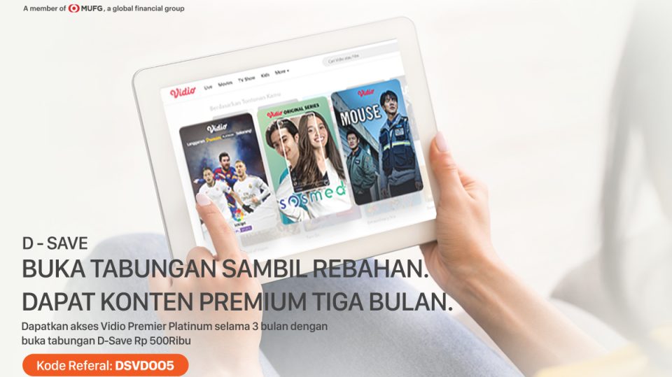 Promo Danamon, Buka Tabungan Sambil Rebahan Dapat Konten Vidio Premium Tiga Bulan!