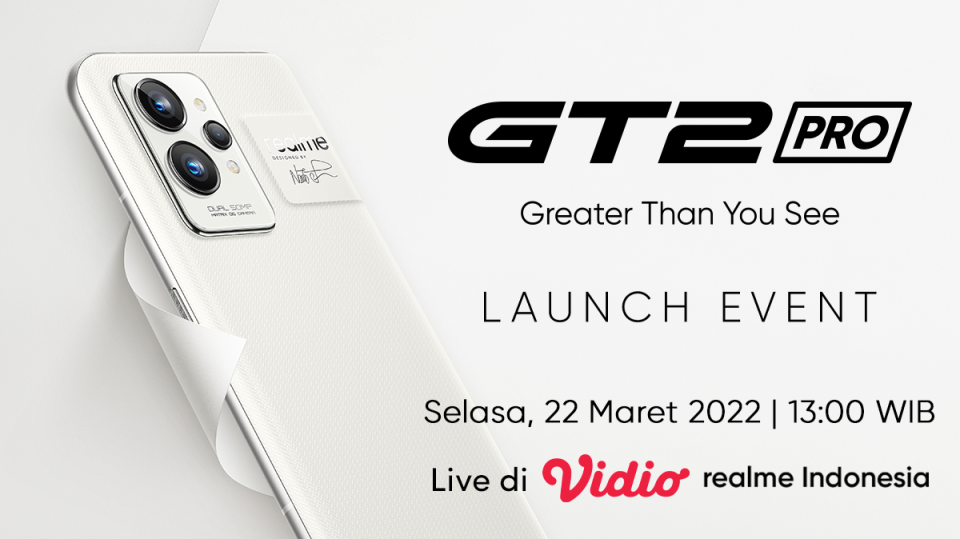 Peluncuran realme GT2 Pro