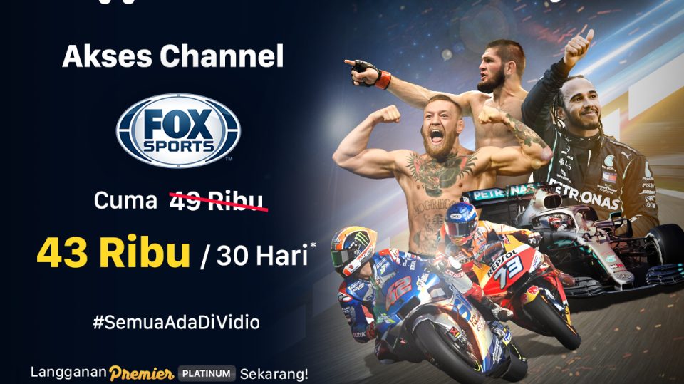 Murah Banget! Langganan Fox Sports dengan Mcash, Catat Periode Promonya