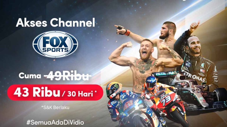 Promo Upoint.id, Bebas Nonton F1 & MotoGP di Fox Sports Paling Hemat!