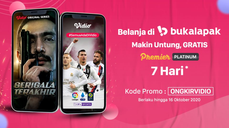 Promo berlangganan platinum x Bukalapak