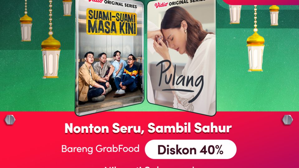 Diskon 40% GrabFood bisa Makan Puas sambil Nonton Vidio Original Series