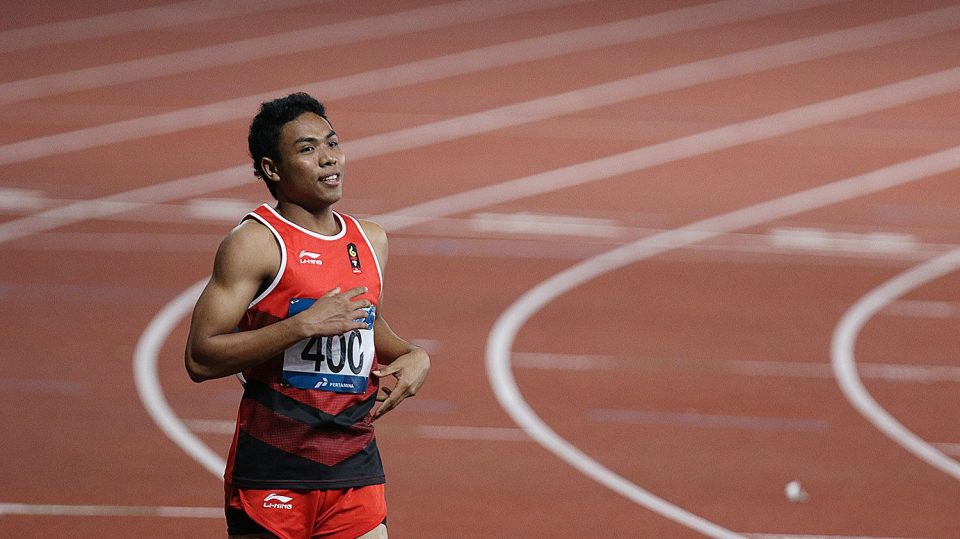 Lalu Muhamad Zohri Siap Tampil Maksimal di Olimpiade Tokyo 2020