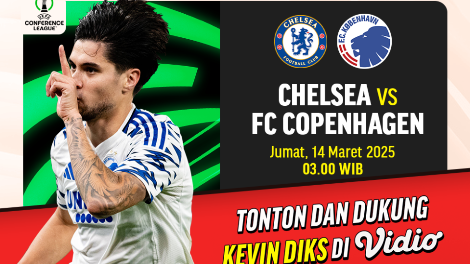 live streaming chelsea vs fc copenhagen europa conference league