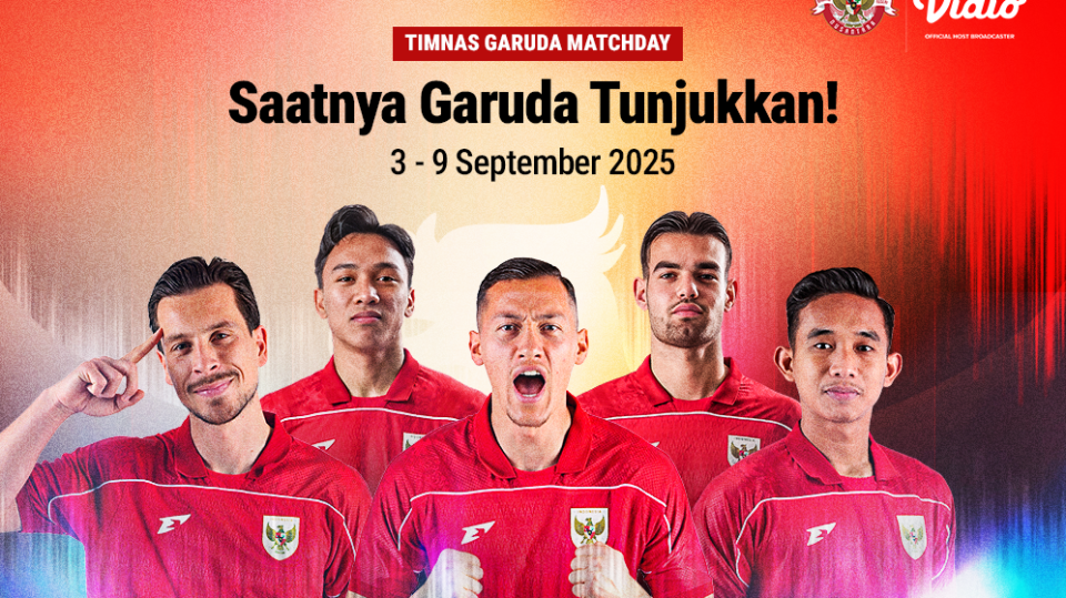 Saksikan fifa matchday Timnas Indonesia eksklusif di Vidio.