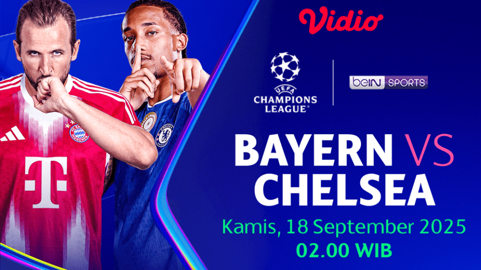 Live streaming Bayern vs Chelsea eksklusif di Vidio. (dok. vidio.com)